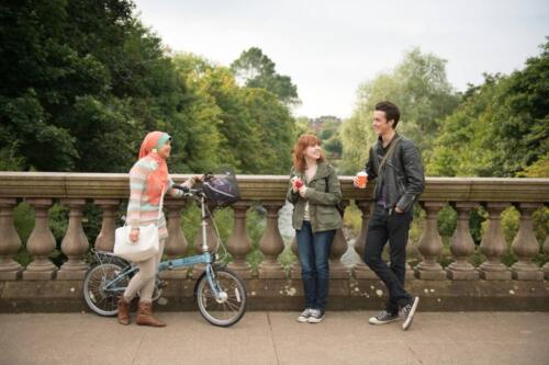 Menjadi model brosur kampus University of Glasgow 2